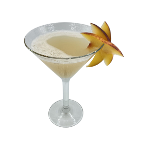 White Peach Martini