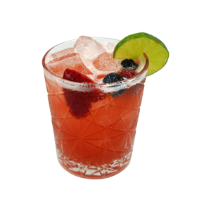 Wildberry Margarita on the Rocks